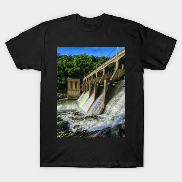 Little River Dam T-Shirt by PaulLu